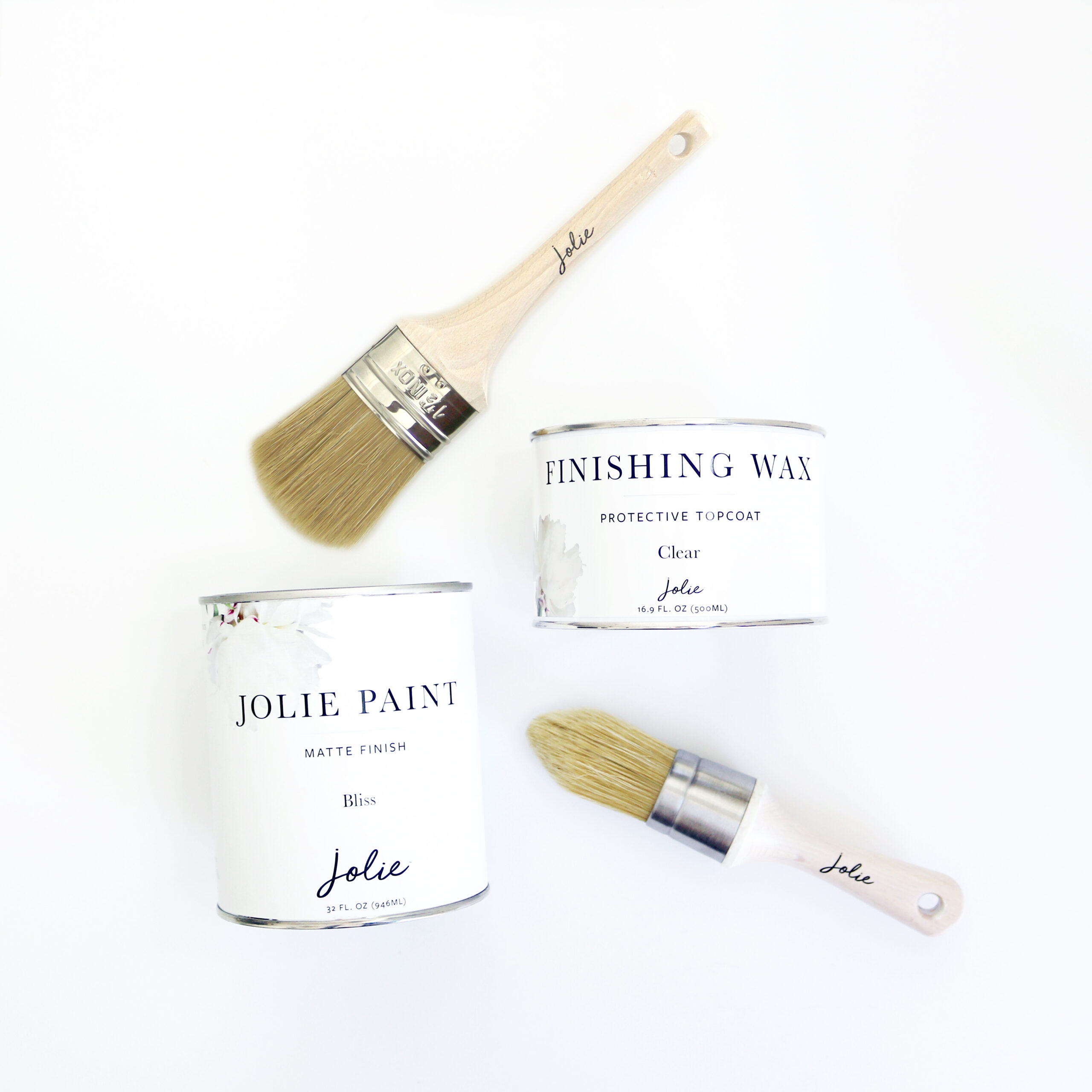 Signature Brushes  Jolie for chalk finish paint